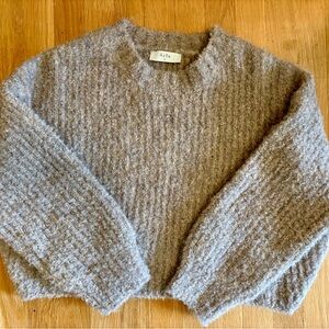 Azoe Cozy Cream Cropped Sweater